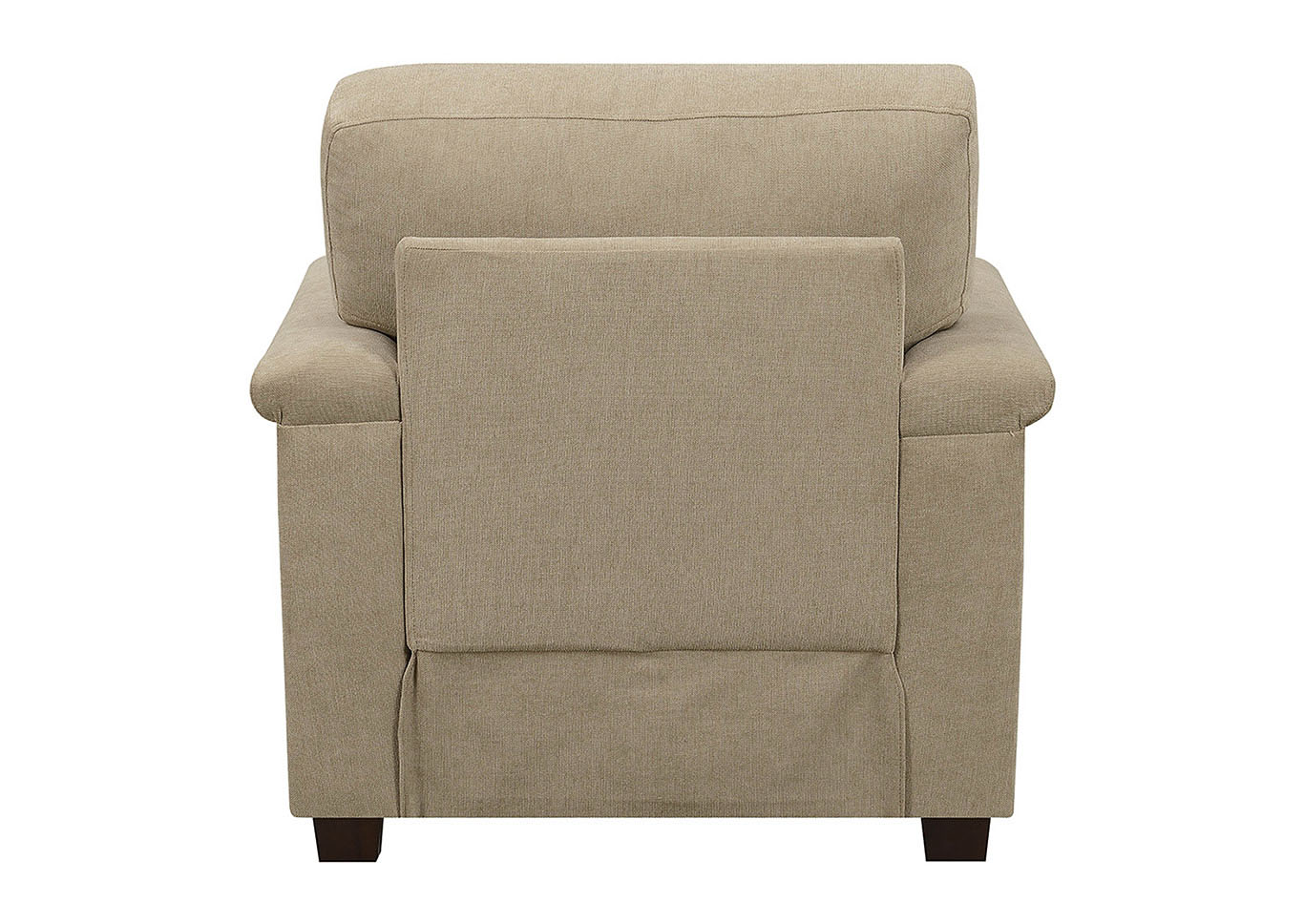 Alexandra Beige Stationary Chair,Taba Home Furnishings